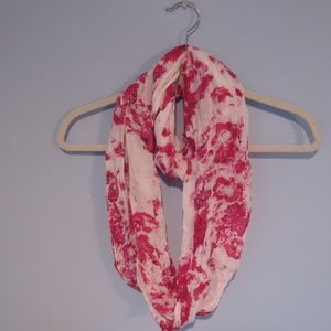 Pink floral Scarf